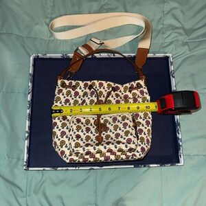 Tory Burch Virginia Floral Printed Bucket Bag